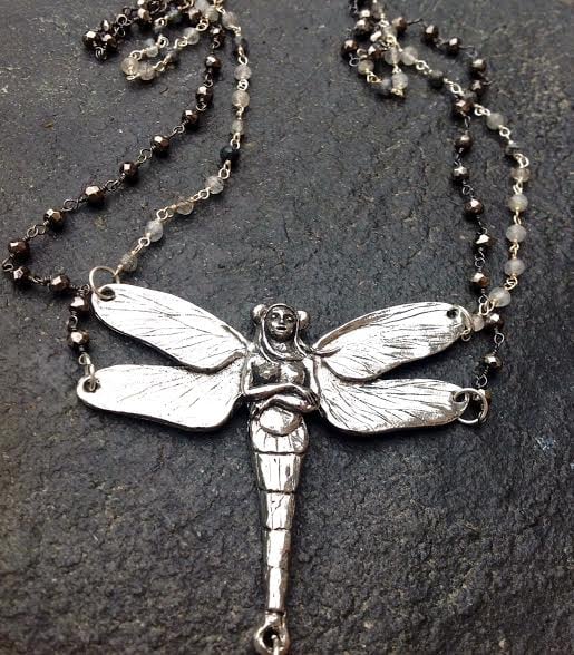 Image of Estelle "The Star" Dragonfly Goddess 