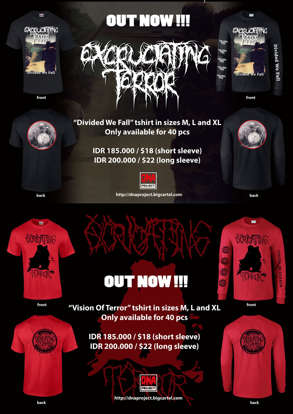 Image of Excruciating Terror - SALE 20% OFF