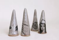 Image 3 of Ceramic ring cone. earthenware.