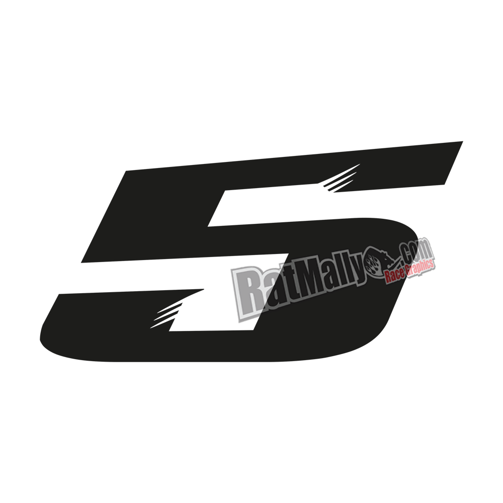 Image of Dark-5 Edition Race Numbers