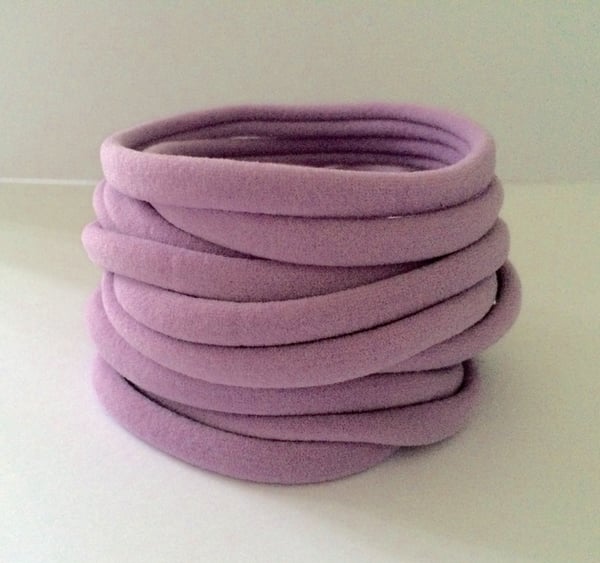 Image of Wholesale nylon headbands- Light purple