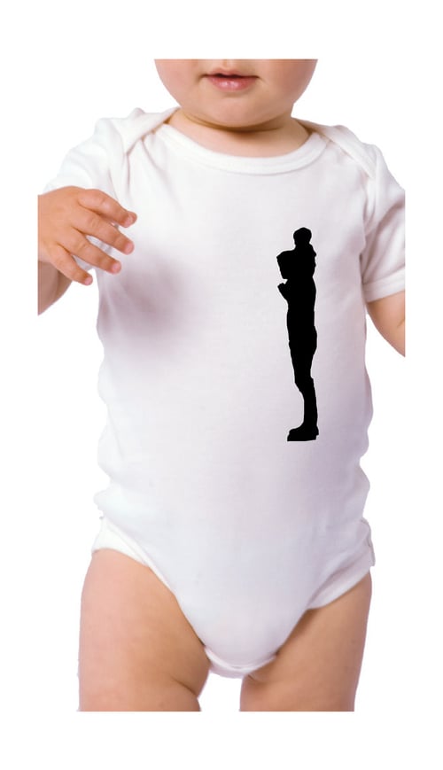 Image of DAD - on baby onesie & toddler tee