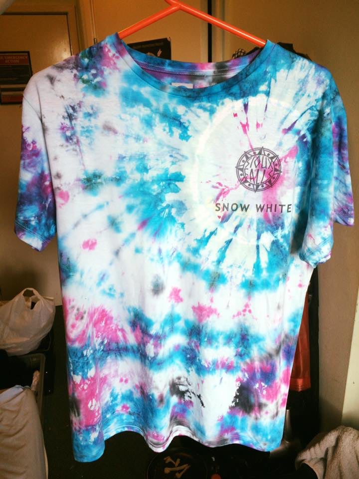 tie dye band shirts