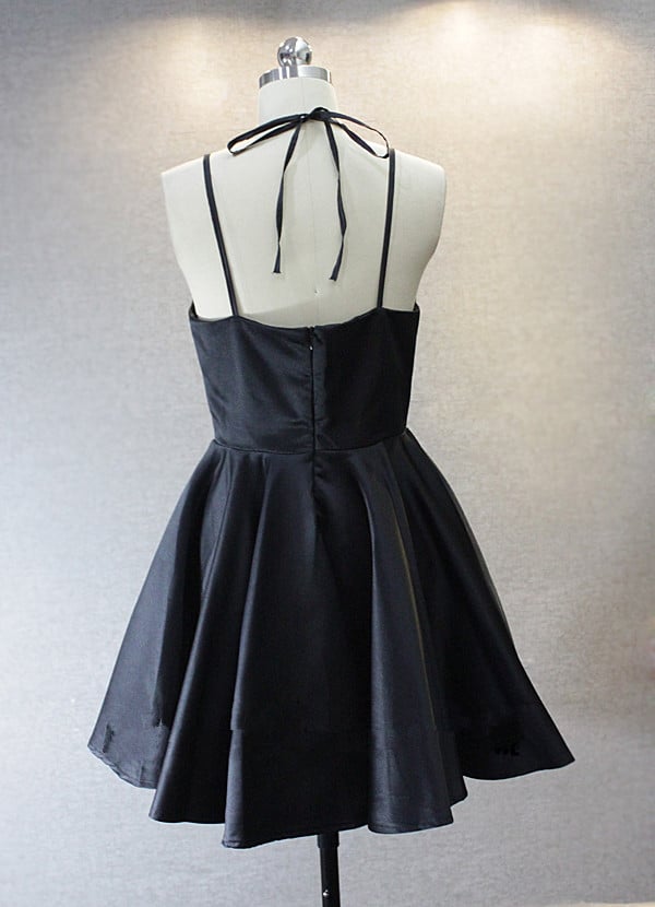 Sexy Short Black Halter Homecoming Dresses, Summer Dresses, Little Black Dresses | BeMyBridesmaid Sexy Short Black Halter Homecoming Dresses, Summer Dresses, Little Black Dresses | BeMyBridesmaid