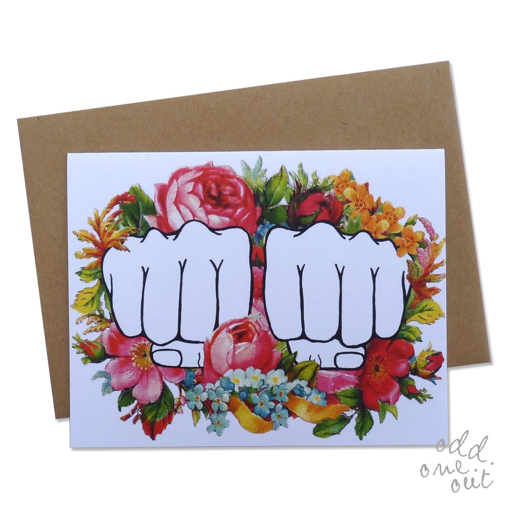 Image of Knuckle Tattoo - Customizable Card!