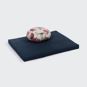 Image of Small Round Zafu Cushion – patterned