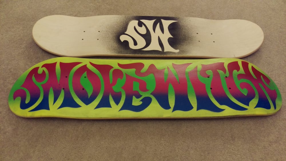 Image of SW skate team deck