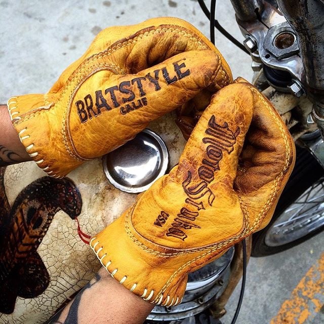 BRATSTYLE MOTOSTUKA SHANKS GLOVES グローブ - 車・バイク・自転車