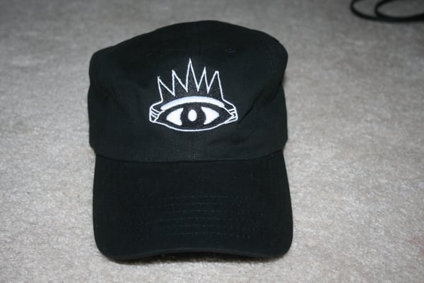 Image of Etherial "Eye" Logo Strapback Black/Black