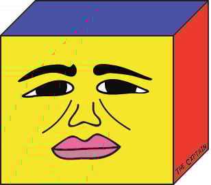 Image of Out The BOX Vinyl Sticker