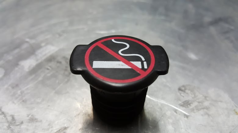 Image of No Smoking Cigarette Delete Plug.