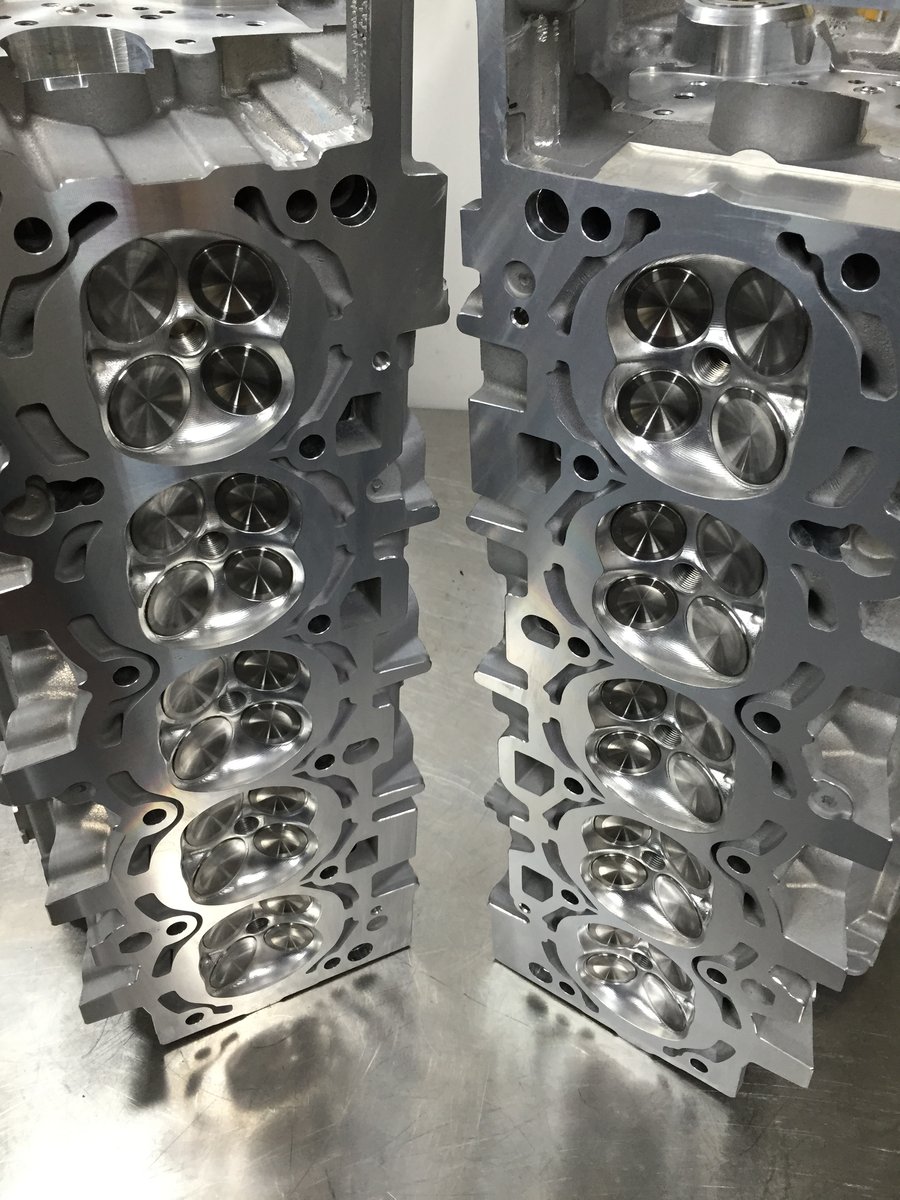 HHP Racing & BES CNC Ported Cylinder Head Pair for 05-10