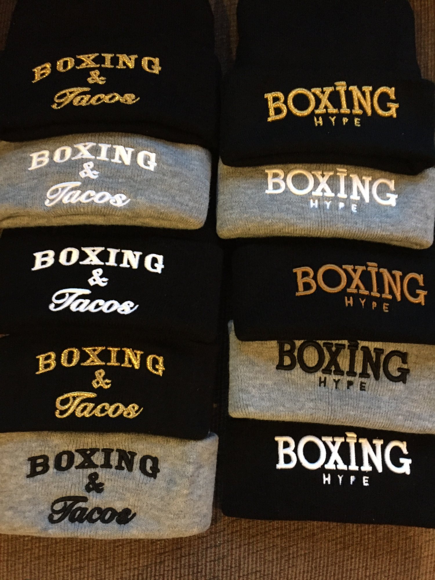 Image of women’s Gray  Boxing Vs everything T-shirts