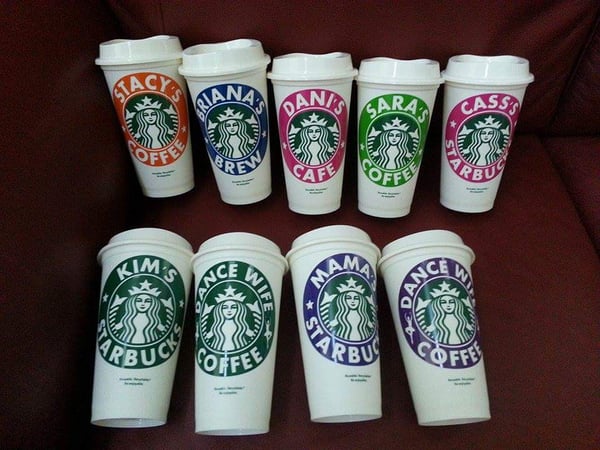 Image of Personalized cups
