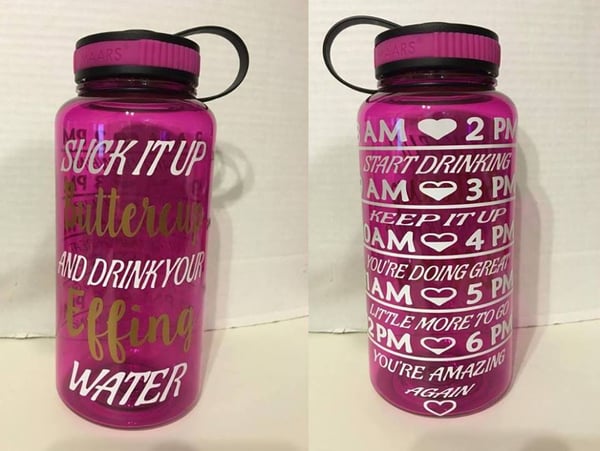 Image of Motivational Water Bottles