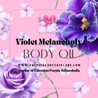 Violet Melancholy Body Oil (Purple Melancholia type)