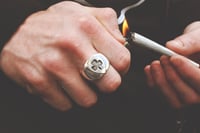 Image 1 of House of Need X SABBC Solid Silver Ring