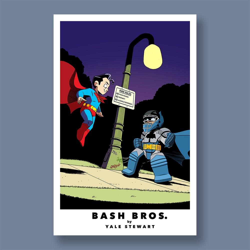 Image of "Bash Bros.", 11" x 17" Signed Print