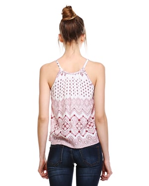 Image of Paisley Pink Tank