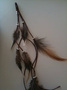 Image of Natural Feather Hair Clip