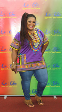 Image 2 of African print dress