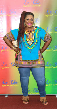 Image 5 of African print dress