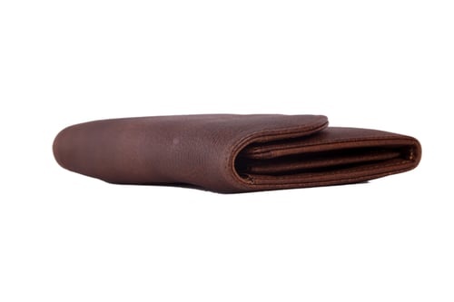 Image of Handcrafted Wholesale Genuine Leather Wallet Long Wallet Men Wallet Card Holder 9066