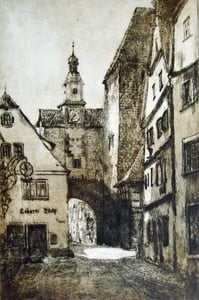 Image of Roder Arch, Rothenburg, Germany