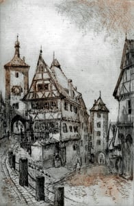 Image of The Plonlein, Rothenburg