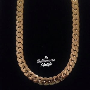 Image of Thick Miami C link chain set