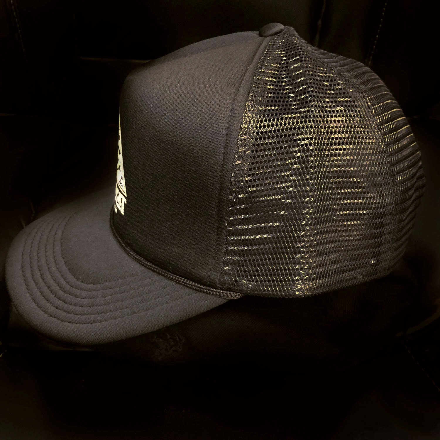 Bearcat Trucker Hat in black or forest 