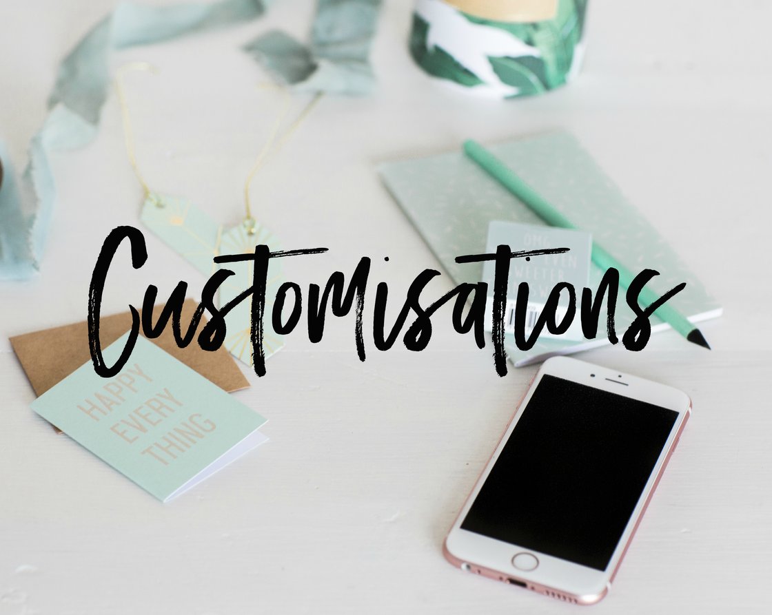 Image of Customisations