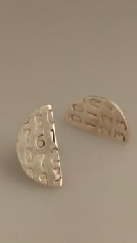 Image 2 of Generated Number Series Earrings