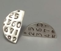 Image 1 of Generated Number Series Earrings