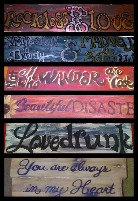 Image of Custom Wood Signs