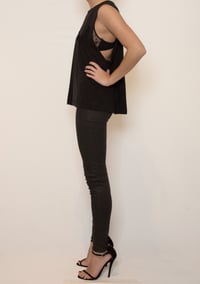 Basic Muscle tee - black