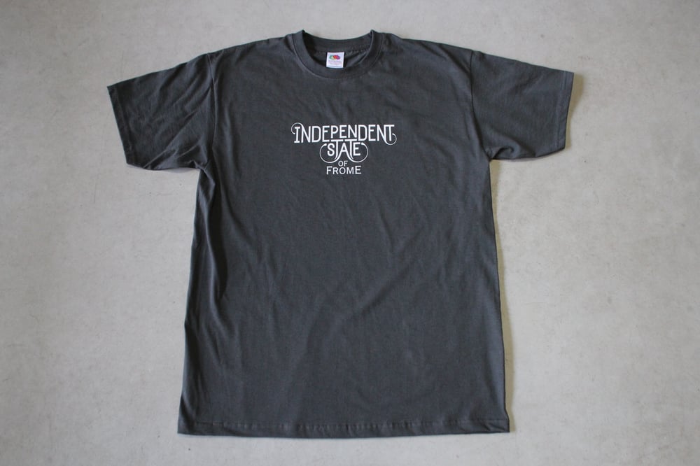 Image of Independent State of Frome T-Shirt (White Print)