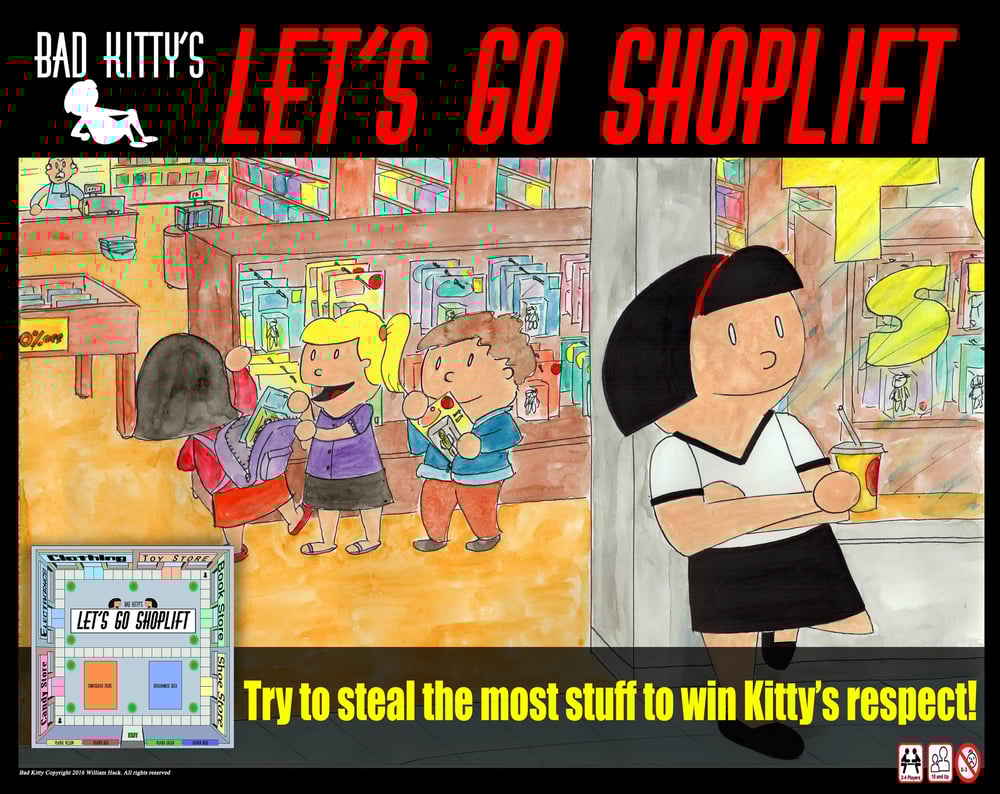 Image of Let's Go Shoplift Board Game