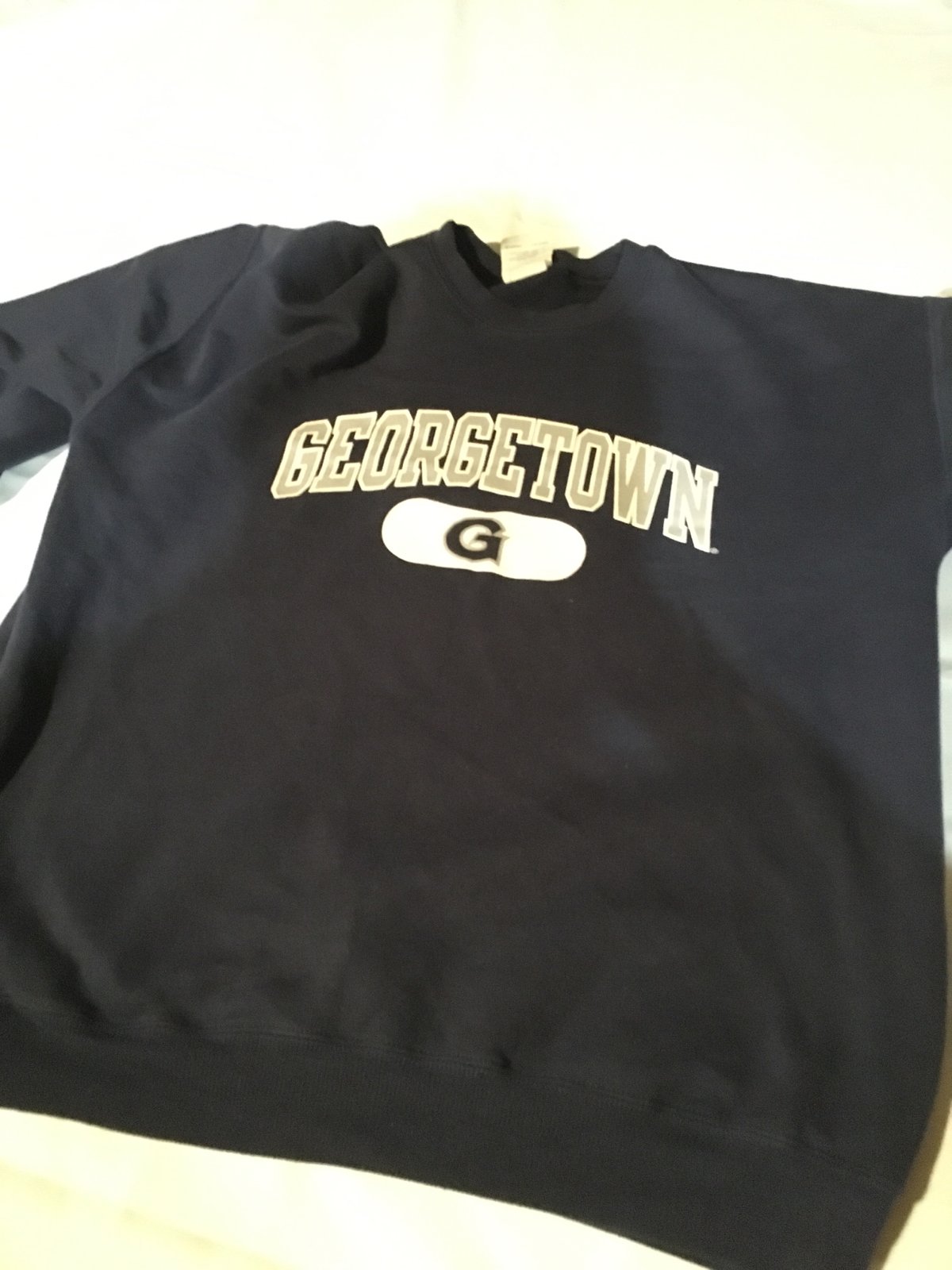 vintage georgetown sweatshirt