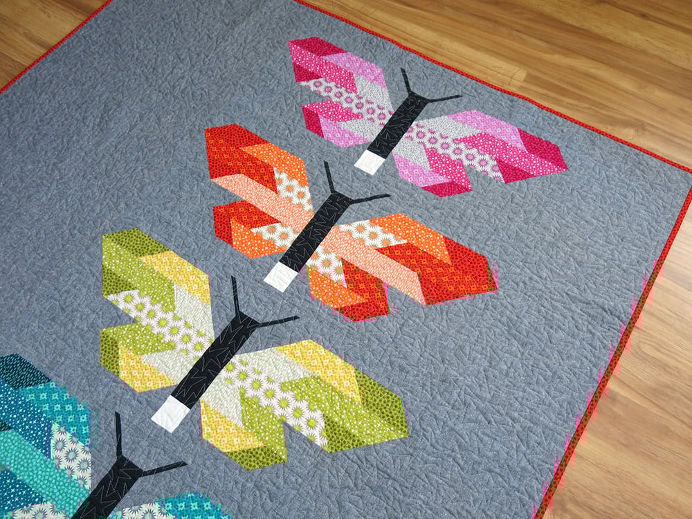 Patterns by Elizabeth Hartman — FRANCES FIREFLY pdf quilt pattern