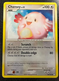 Image 1 of Chansey - Mysterious Treasures - Heavily Played
