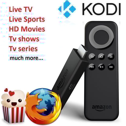Image of Amazon Firestick with KODI 16.1 & Mobdro