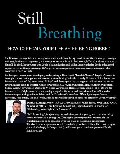 Image of Still Breathing: How to regain your life after being robbed. A self-help testimonial by Joe Braxton