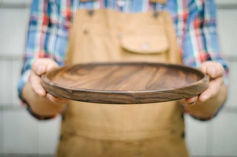 Image of Large Walnut Platter