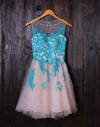 Lovely Handmade Tulle Prom Dresses with Applique, Homecoming Dresses