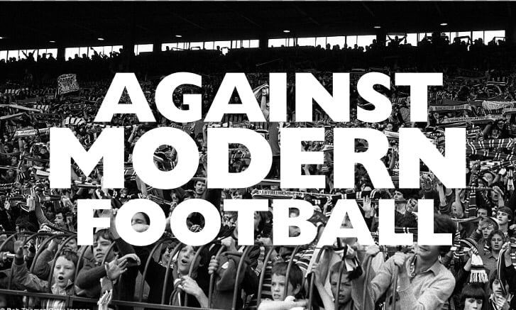 Image of Against Modern Football sticker