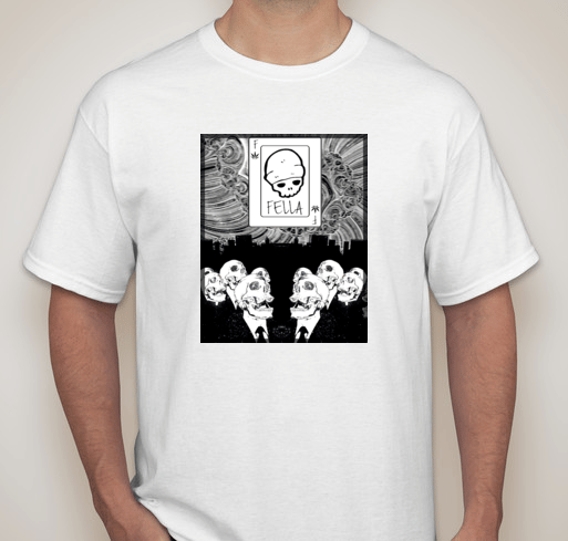 Image of Fella Psychedelic Art T-Shirt