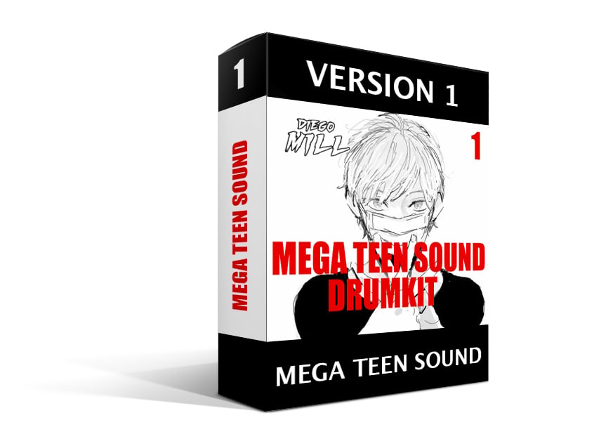 Image of MEGA TEEN SOUND DRUMKIT V. 1
