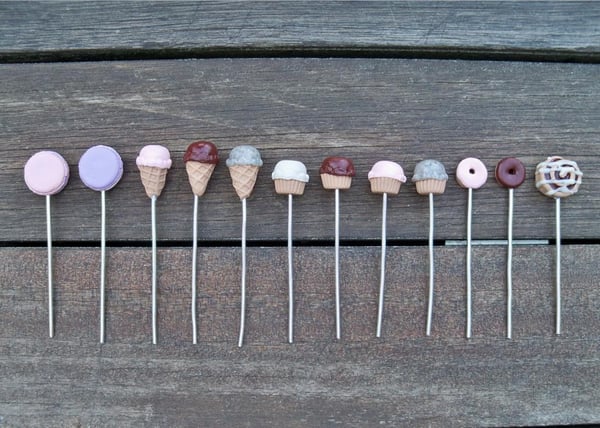 Image of Pipe Pokers with Dessert Treat Charm