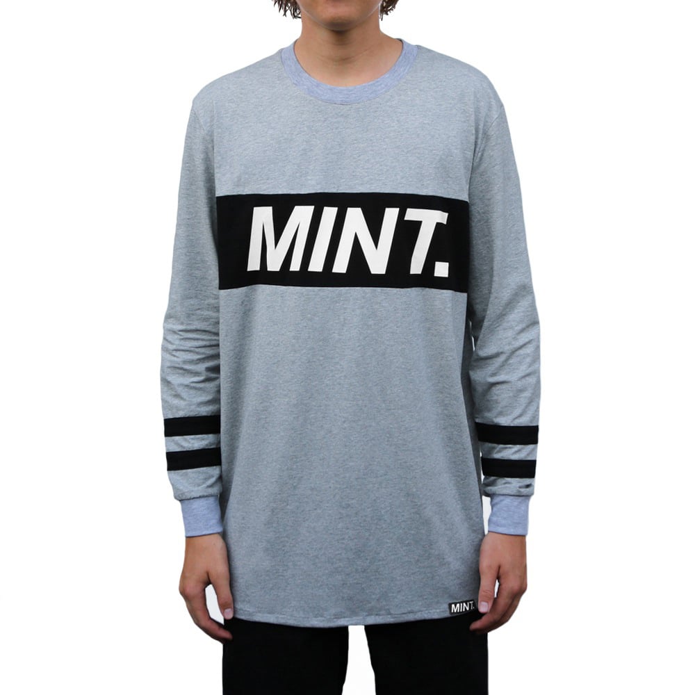 Image of LONGSLEEVE REGULAR TEE (GREY)